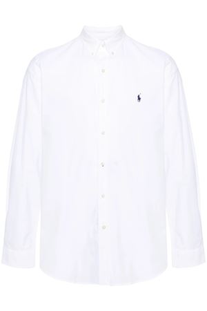 White stretch-cotton shirt RALPH LAUREN | 710928254002WHITE